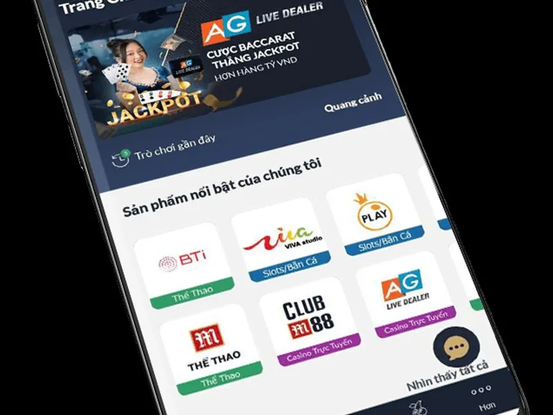 Trải nghiệm casino trực tiếp